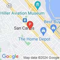 View Map of 809 Laurel Street,San Carlos,CA,94070